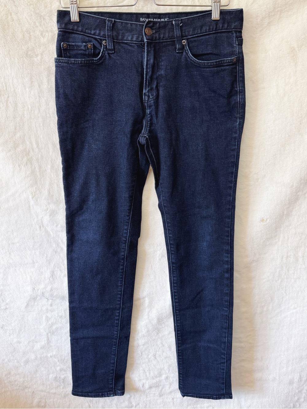 Banana Republic Dark Blue Men’s Travel Slim Fit Jeans